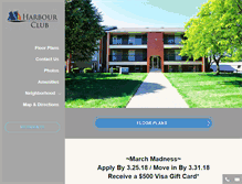 Tablet Screenshot of belleville-apartments.com